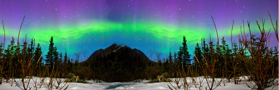 Beautiful Alaskan night